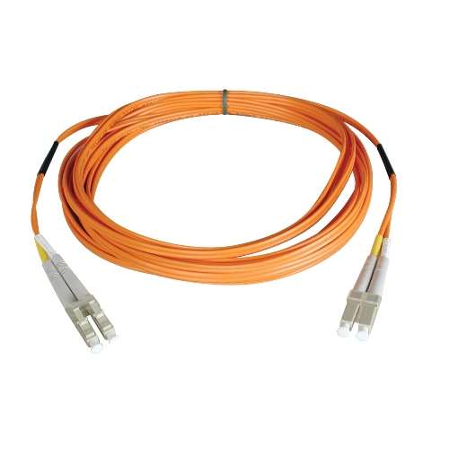 "Duplex Multimode 50/125 Fiber Patch Cable (LC/LC), 1M (3-ft.)" (tripp_N520-01M)