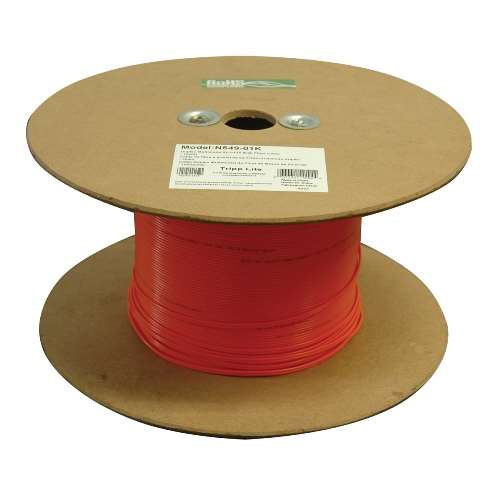 "Duplex Multimode 62.5/125 LSZH Fiber Optic Cable, 1000-ft. Bulk" (tripp_N549-01K)