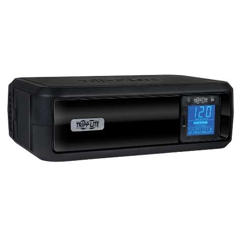 "OmniSmart LCD 120V 900VA 475W Line-Interactive UPS, Tower, LCD display, USB port" (tripp_OMNI900LCD)