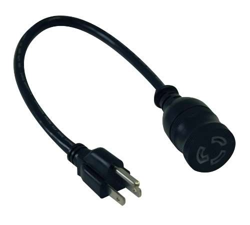 "Heavy-Duty Power Extension Server Cord, 15A, 14AWG (NEMA 5-15P to NEMA L5-15R), 1-ft." (tripp_P023-001)