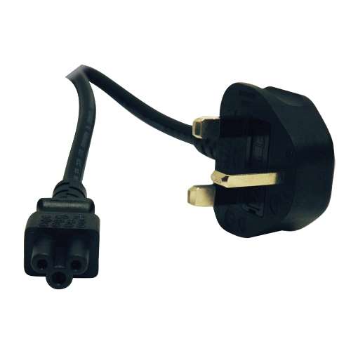 "Standard UK Computer Power Cord (C5 to BS-1363 UK Plug), 6-ft." (tripp_P060-006)