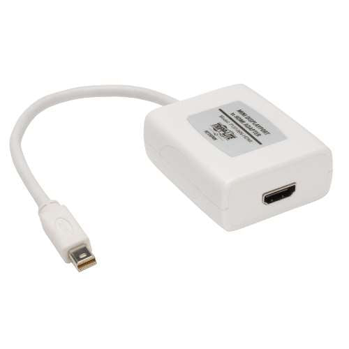 "Mini DisplayPort to HDMI Adapter, Video Converter for Mac/PC, 1920x1200/1080p (M/F) 6-in." (tripp_P137-06N-HDMI)