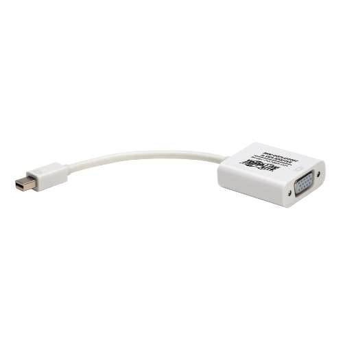 "Mini DisplayPort to VGA Adapter, Video Converter for Mac/PC, 1920x1200/1080p (M/F), 6-in." (tripp_P137-06N-VGA)