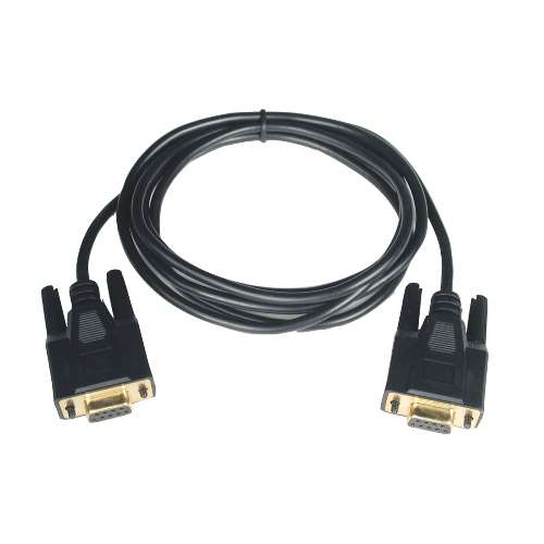 "Null Modem Serial DB9 Serial Cable (DB9 F/F), 6-ft." (tripp_P450-006)