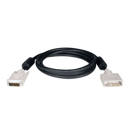 "DVI Dual Link Extension Cable, Digital TMDS Monitor Cable (DVI-D M/F), 6-ft." (tripp_P562-006)