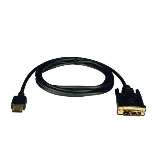 "HDMI to DVI Cable, Digital Monitor Adapter Cable (HDMI to DVI-D M/M), 16-ft." (tripp_P566-016)