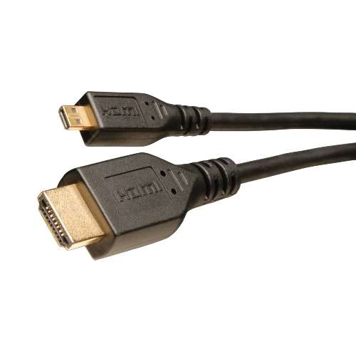 "HDMI to Micro HDMI Cable with Ethernet, Digital Video with Audio Adapter (M/M), 3-ft." (tripp_P570-003-MICRO)