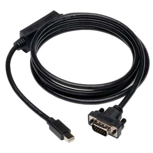 "Mini DisplayPort to VGA Cable Adapter (M/M), 6-ft." (tripp_P586-006-VGA)