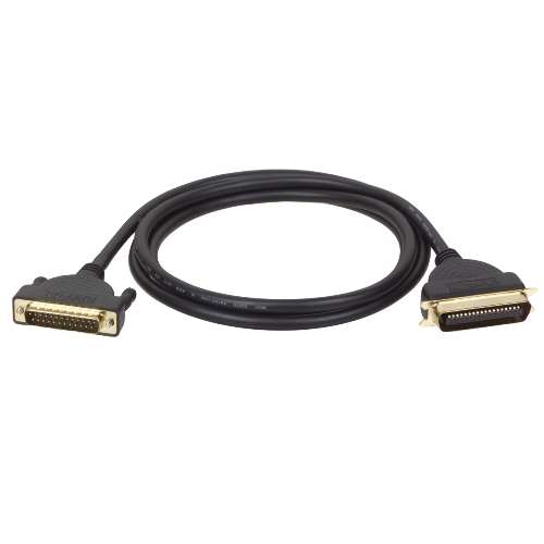 "IEEE 1284 AB Parallel Printer Cable (DB25 to Cen36 M/M), 6-ft." (tripp_P606-006)