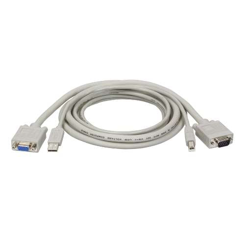 "USB Cable Kit for KVM Switch B006-VU4-R, 6-ft." (tripp_P758-006)