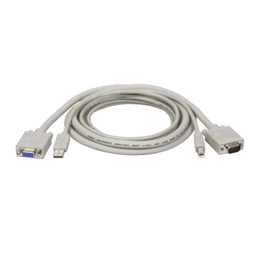 "USB Cable Kit for KVM Switch B006-VU4-R, 10-ft." (tripp_P758-010)