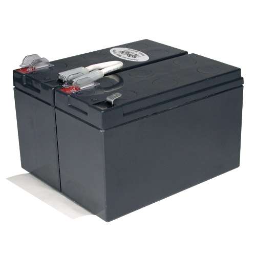 "UPS Replacement Battery Cartridge for select APC UPS, 10.9-lbs." (tripp_RBC5A)