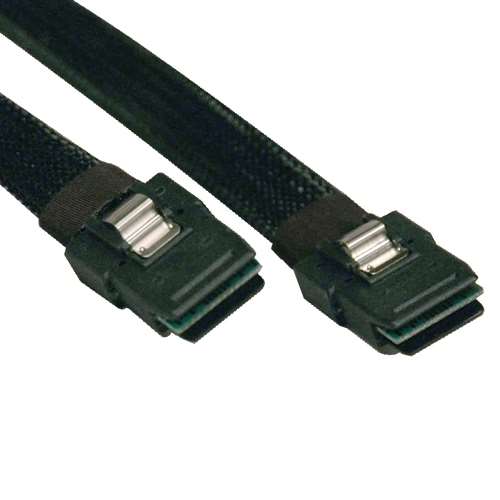 "Internal SAS Cable, mini-SAS (SFF-8087) to mini-SAS (SFF-8087), 18-in. (0.5M)" (tripp_S506-18N)