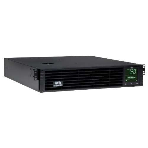 "TAA-Compliant SmartPro 120V 3kVA 2.25kW Line-Interactive Sine Wave UPS, 2U Rack/Tower, Extended Run, Pre-installed SNMPWEBCARD, LCD, USB, DB9 Serial" (tripp_SM3000RM2UNTAA)