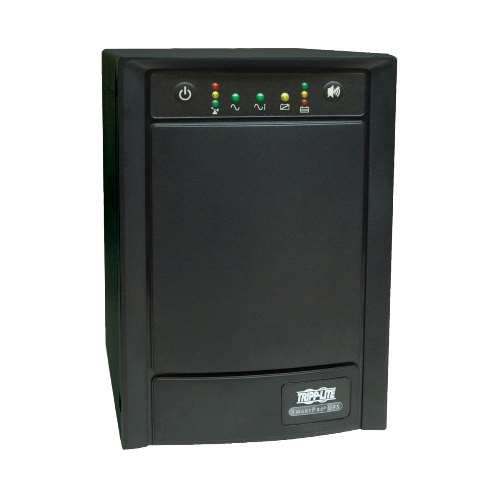 "SmartPro 120V 1.05kVA 650W Line-Interactive Sine Wave UPS, Tower, SNMPWEBCARD Option, USB, DB9 Serial" (tripp_SMART1050SLT)