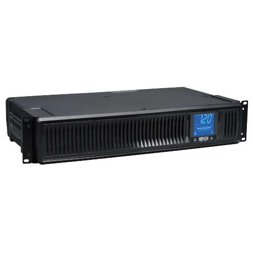 "SmartPro LCD 120V 1500VA 900W Line-Interactive UPS, AVR, Extended Runtime, 2U Rack/Tower, LCD, USB, DB9, 8 Outlets" (tripp_SMART1500LCDXL)