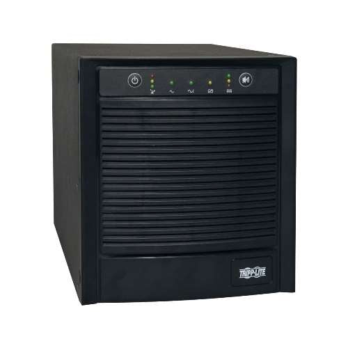 "SmartPro 120V 2.2kVA 1.6kW Line-Interactive Sine Wave UPS, Tower, SNMPWEBCARD Option, USB, DB9 Serial" (tripp_SMART2200SLT)