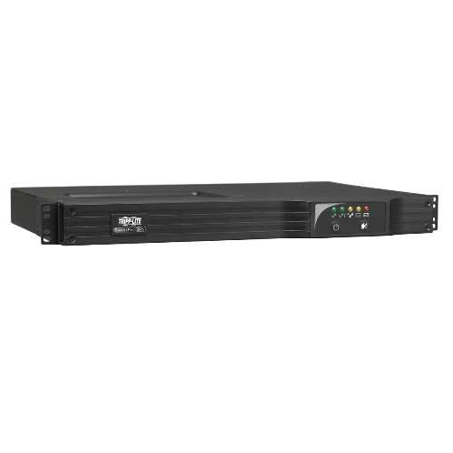 "SmartPro 120V 750VA 600W Line-Interactive Sine Wave UPS, 1U Rackmount, SNMPWEBCARD Option, USB, DB9 Serial" (tripp_SMART750RM1U)