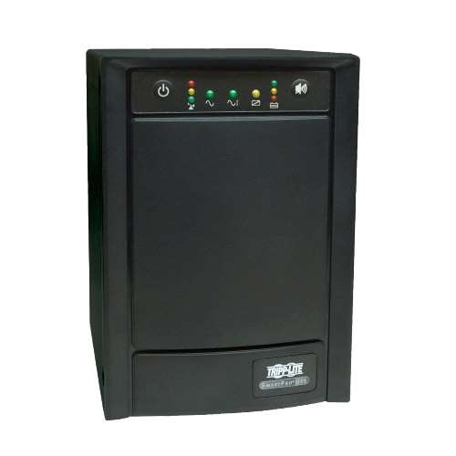 "SmartPro 230V 1.05kVA 650W Line-Interactive Sine Wave UPS, Tower, SNMPWEBCARD Option, USB, DB9 Serial" (tripp_SMX1050SLT)