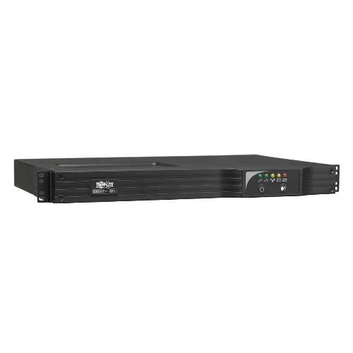 "SmartPro 230V 500VA 300W Line-Interactive UPS, 1U Rack/Tower, SNMPWEBCARD Option, USB, DB9 Serial" (tripp_SMX500RT1U)