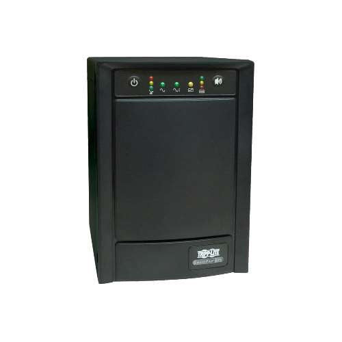 "SmartPro 230V 750VA 500W Line-Interactive Sine Wave UPS, Tower, SNMPWEBCARD Option, USB, DB9 Serial" (tripp_SMX750SLT)