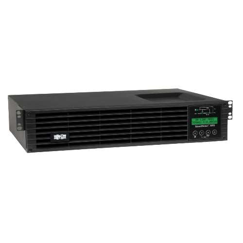 "SmartOnline 120V 1kVA 900W Double-Conversion UPS, 2U Rack/Tower, Extended Run, SNMPWEBCARD Option, LCD display, USB, DB9 Serial" (tripp_SU1000RTXLCD2U)