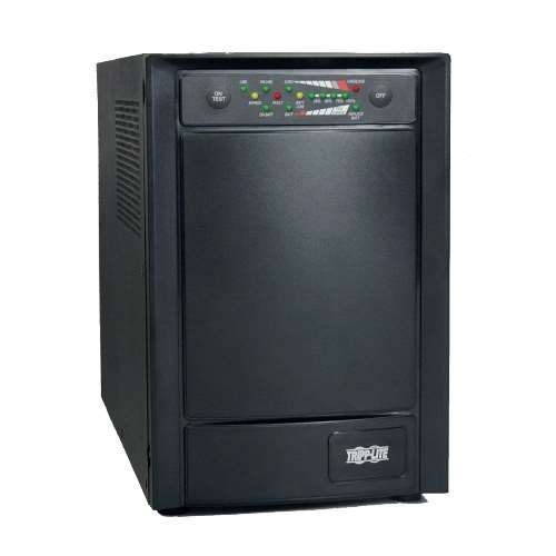 "SmartOnline 120V 1kVA 800W Double-Conversion UPS, Tower, Extended Run, SNMPWEBCARD Option, USB, DB9 Serial" (tripp_SU1000XLA)