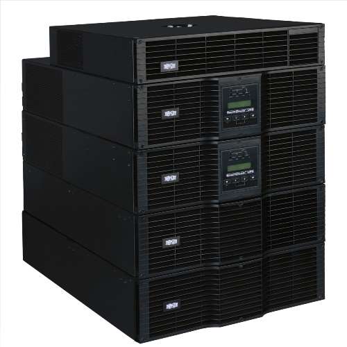 "SmartOnline 208/240 & 120V 20kVA 18kW, Double-Conversion UPS, N+1, 14U Rack/Tower, Extended Run, SNMPWEBCARD Option, USB, DB9 Serial, Bypass Switch" (tripp_SU20KRT-1TF)