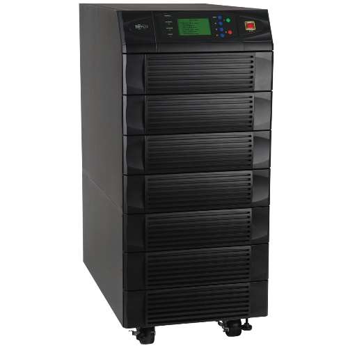 "SmartOnline 20kVA 16kW Modular 3-Phase UPS System, Double-Conversion UPS, SNMPWEBCARD Option, DB9 Serial" (tripp_SU20KX)