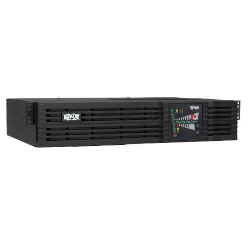 "SmartOnline 120V 2.2kVA 1.6kW Double-Conversion UPS, 2U Rack/Tower, Extended Run, SNMPWEBCARD Option, USB, DB9 Serial" (tripp_SU2200RTXL2UA)