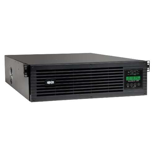 "SmartOnline 120V 3kVA 2.7kW Double-Conversion UPS, 3U Rack/Tower, Extended Run, SNMPWEBCARD Option, LCD display, USB, DB9 Serial" (tripp_SU3000RTXLCD3U)