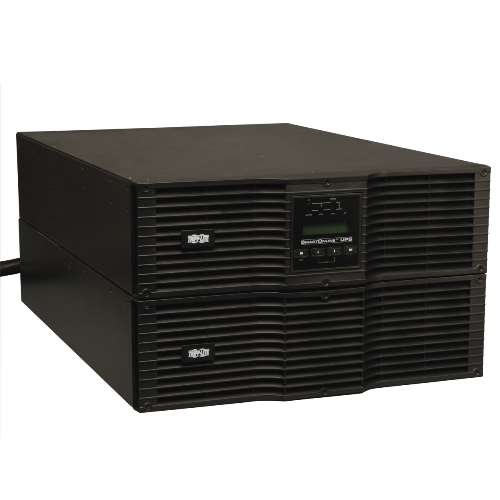 "SmartOnline 208/240V 8kVA 7.2kW Double-Conversion UPS, 6U Rack/Tower, Extended Run, SNMPWEBCARD Option, USB, DB9 Serial, Bypass Switch, NEMA outlets" (tripp_SU8000RT3U)