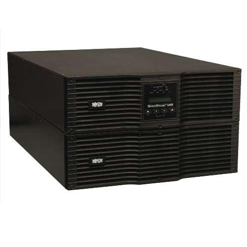 "SmartOnline 208/240, 230V 8kVA 7.2kW Double-Conversion UPS, 6U Rack/Tower, Extended Run, SNMPWEBCARD Option, USB, DB9, Bypass Switch, C19 outlets" (tripp_SU8000RT3UG)