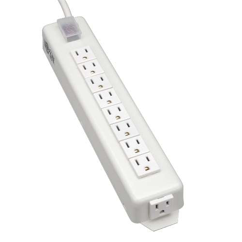 "Power It! 9-Outlet Power Strip, 15-ft. Cord" (tripp_TLM915NC)