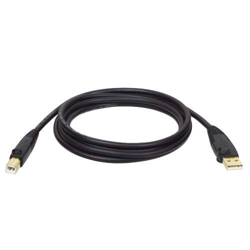 "USB 2.0 Hi-Speed A/B Cable (M/M), 15-ft." (tripp_U022-015)