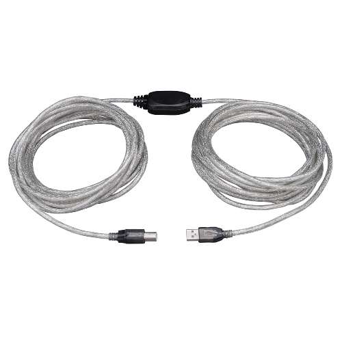 "USB 2.0 Hi-Speed A/B Active Repeater Cable (M/M), 36-ft." (tripp_U042-036)