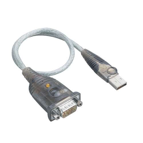 "USB to Serial Adapter Cable (USB-A to DB9 M/M), 5-ft." (tripp_U209-000-R)